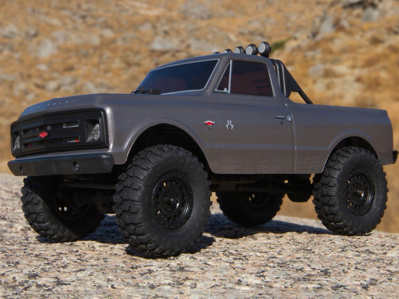 SCX24 1967 Chevrolet C10 1/24 4WD-RTR, Silver