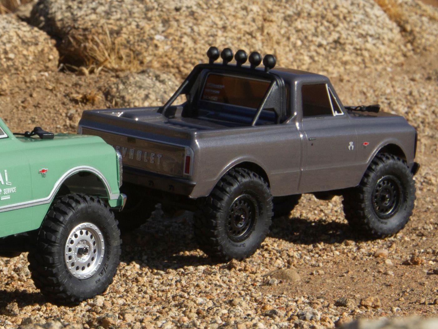 SCX24 1967 Chevrolet C10 1/24 4WD-RTR, Silver