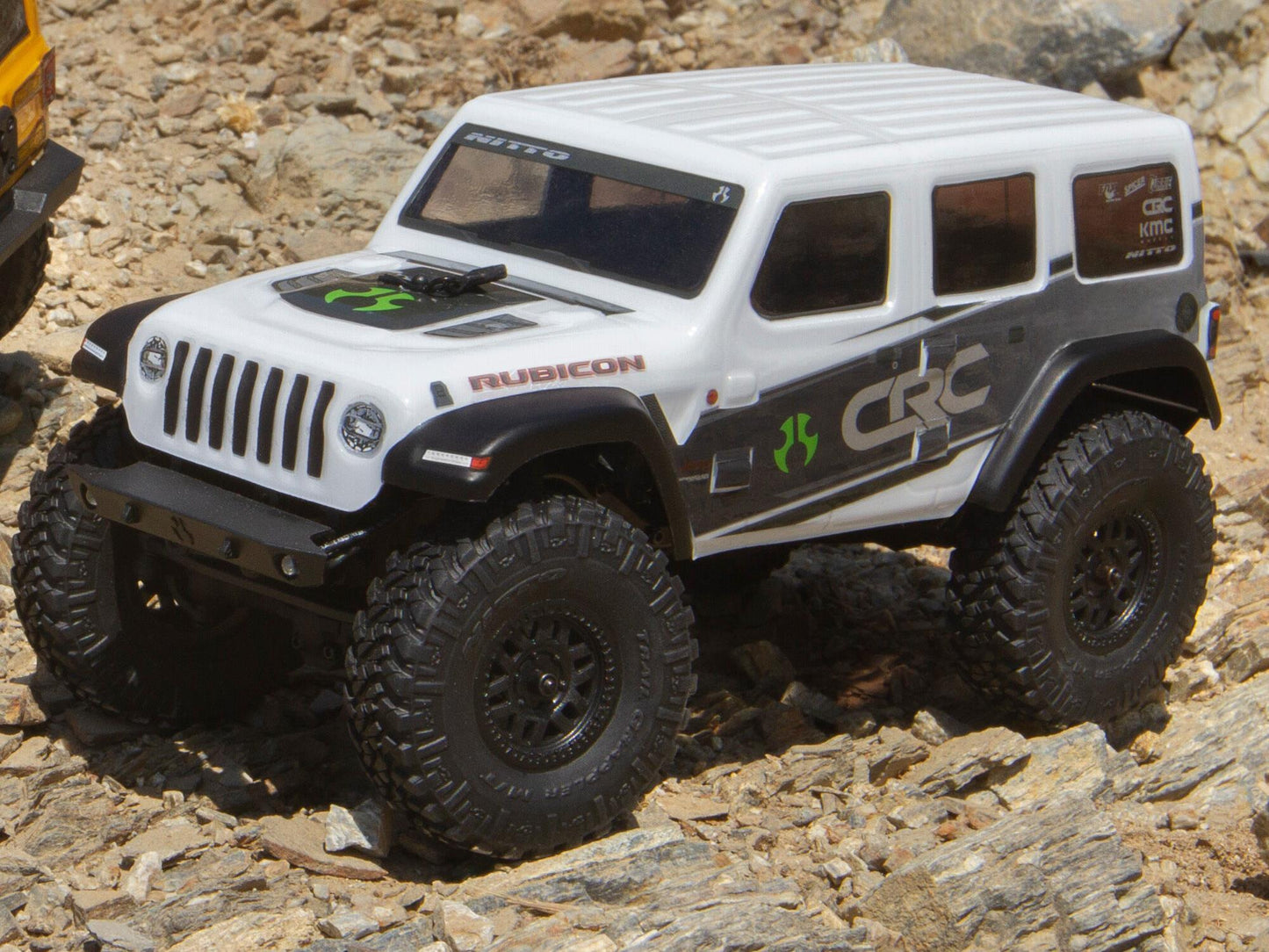 SCX24 2019 Jeep Wrangler JLU CRC 1/24 4WD RTR Wht