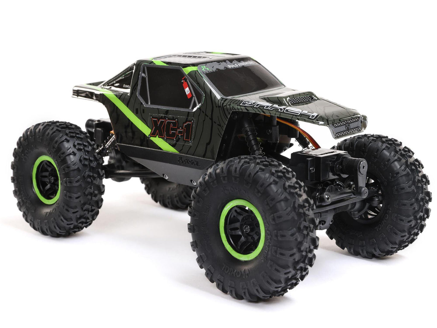 1/24 AX24 XC-1 4WS Crawler Brushed RTR, Green