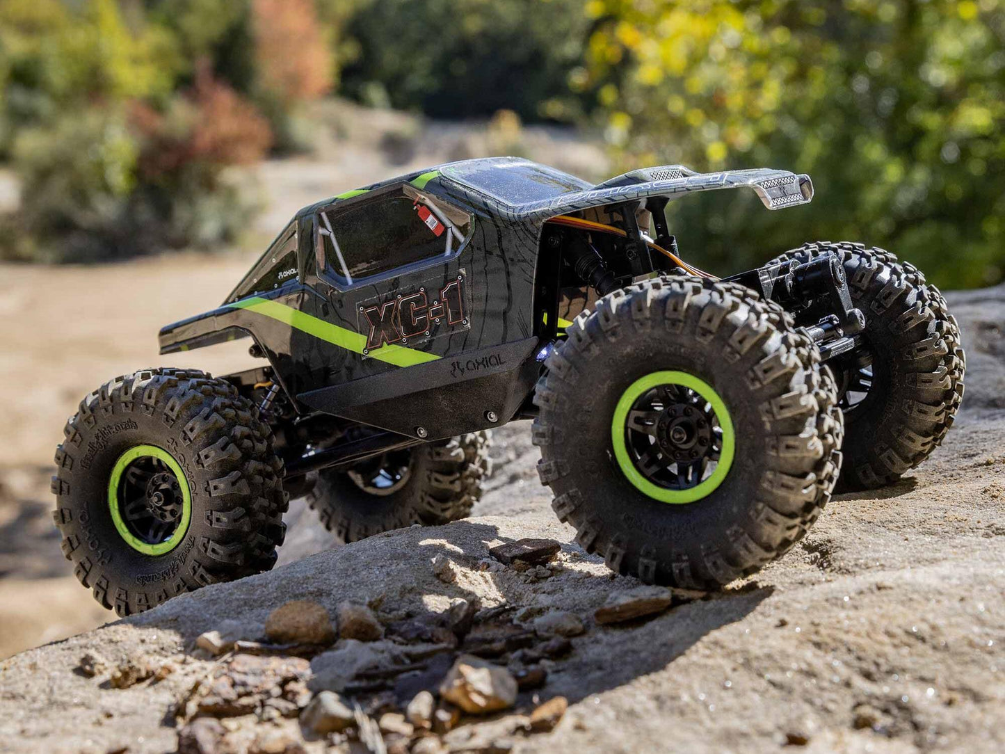 1/24 AX24 XC-1 4WS Crawler Brushed RTR, Green