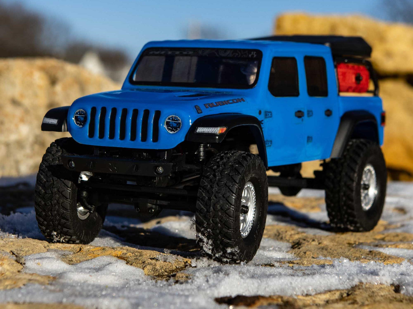 1/24 SCX24 Jeep JT Gladiator 4WD Rock Crawler Brushed RTR, B