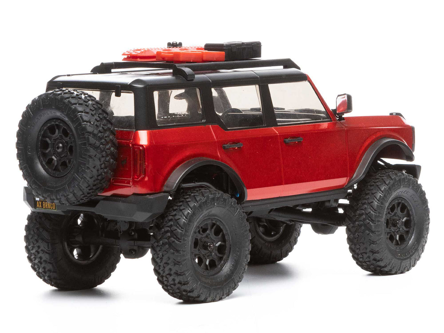 1/24 SCX24 2021 Ford Bronco 4WD Truck Brushed RTR, Red