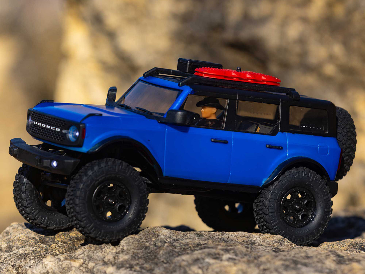 1/24 SCX24 2021 Ford Bronco 4WD Truck Brushed RTR, Blue