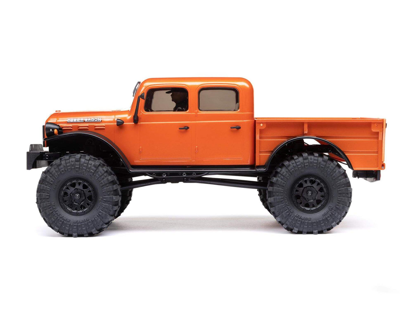 1/24 SCX24 Dodge Power Wagon 4WD Rock Crawler RTR, Orange