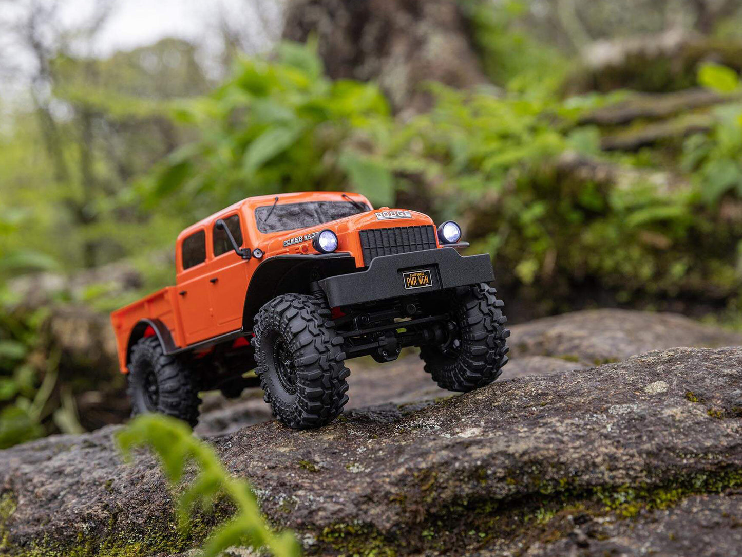 1/24 SCX24 Dodge Power Wagon 4WD Rock Crawler RTR, Orange