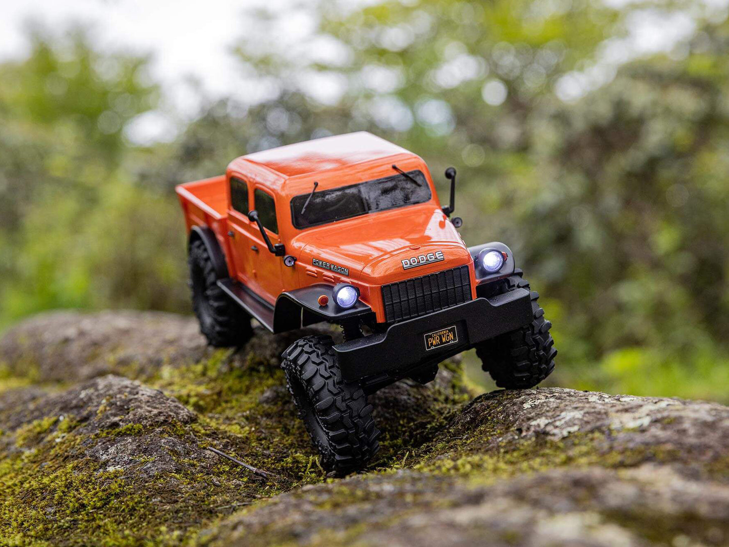 1/24 SCX24 Dodge Power Wagon 4WD Rock Crawler RTR, Orange