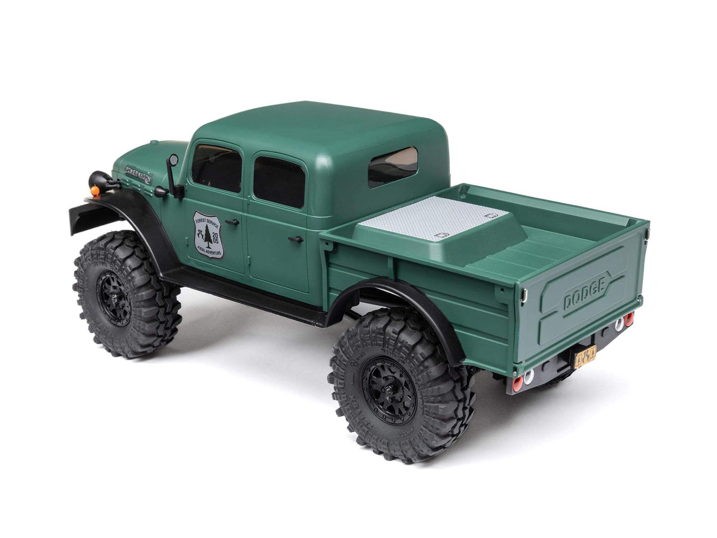 1/24 SCX24 Dodge Power Wagon 4WD Rock Crawler RTR, Green