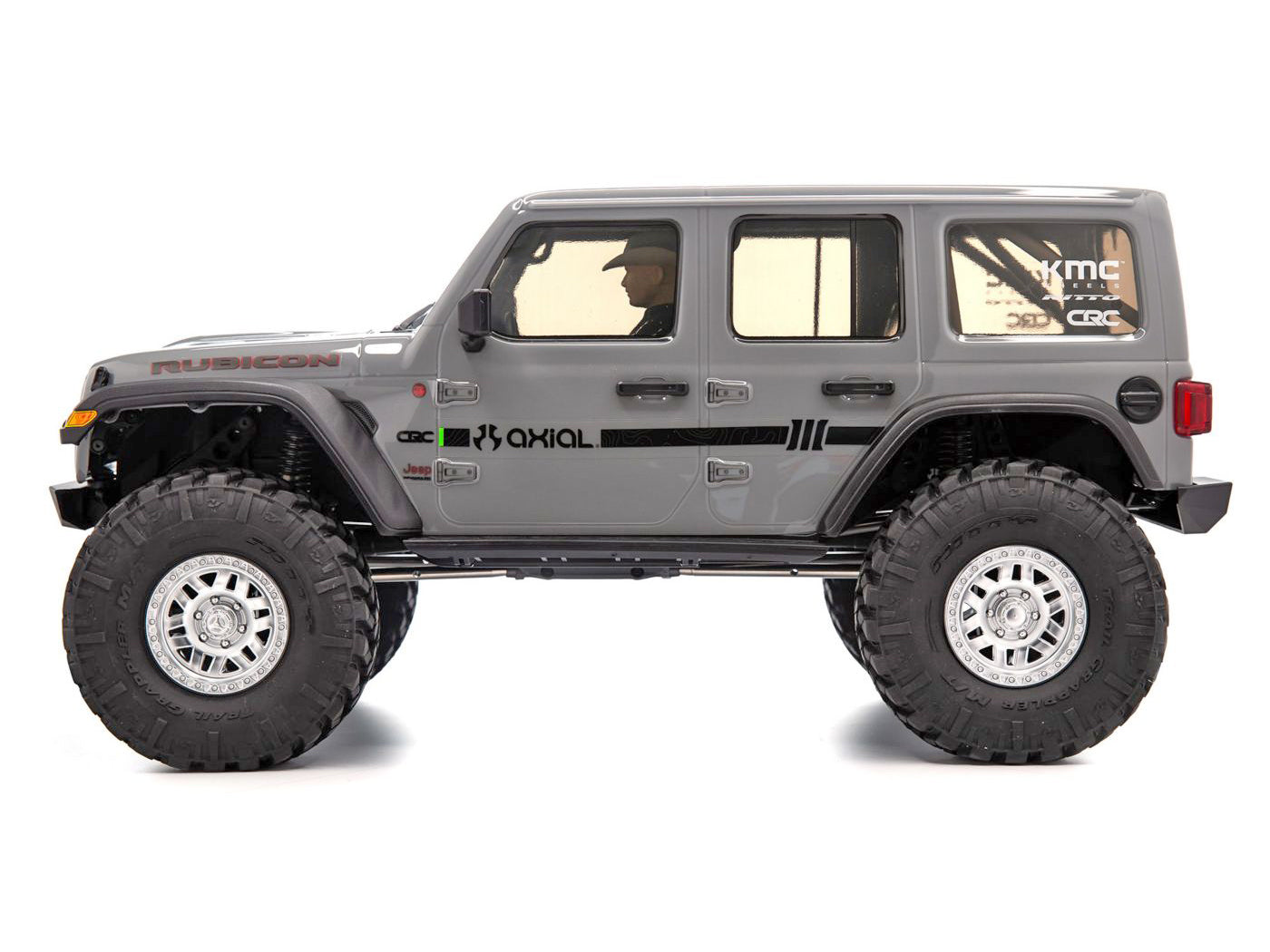 1/10 SCX10III Jeep JLU Wrangler with Portals RTR, Grey