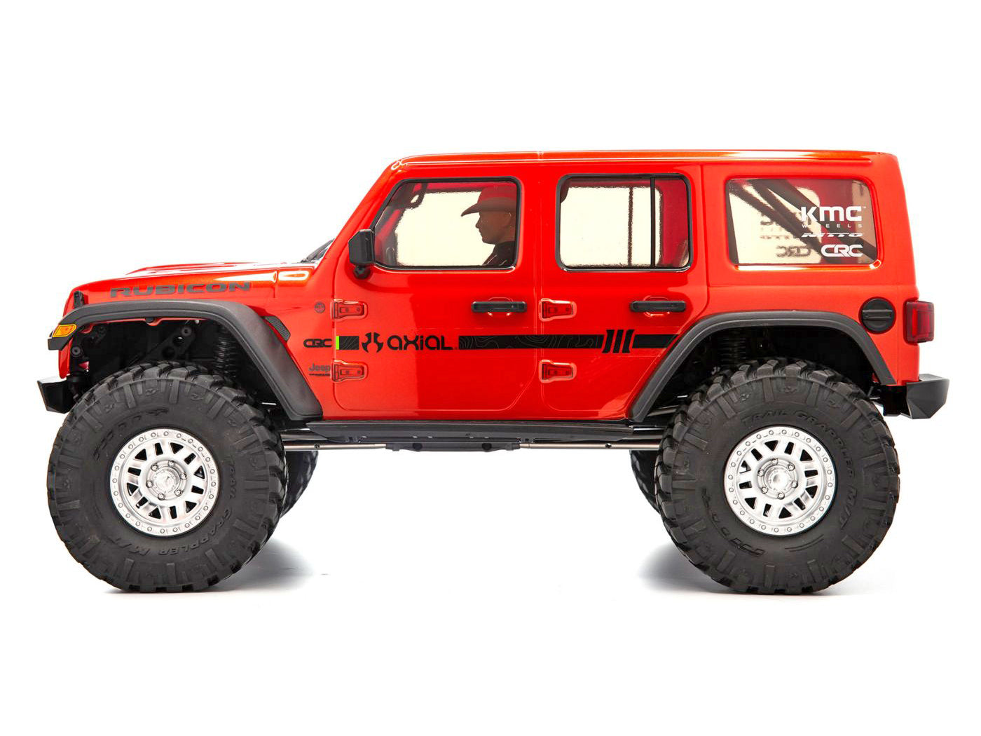 1/10 SCX10III Jeep JLU Wrangler with Portals RTR, Orange