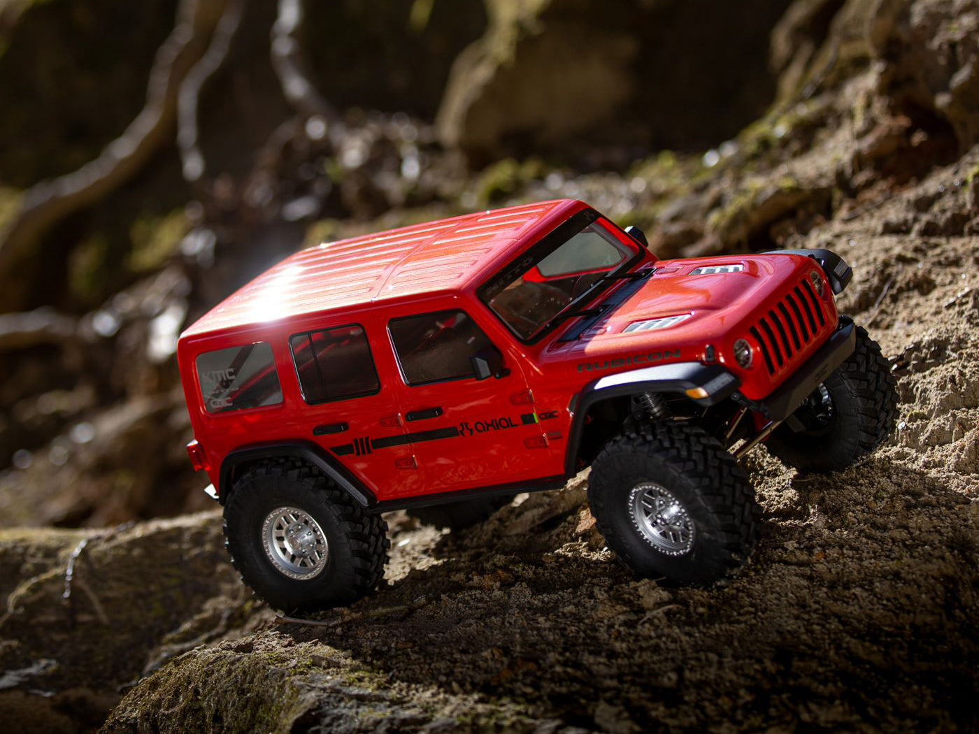 1/10 SCX10III Jeep JLU Wrangler with Portals RTR, Orange