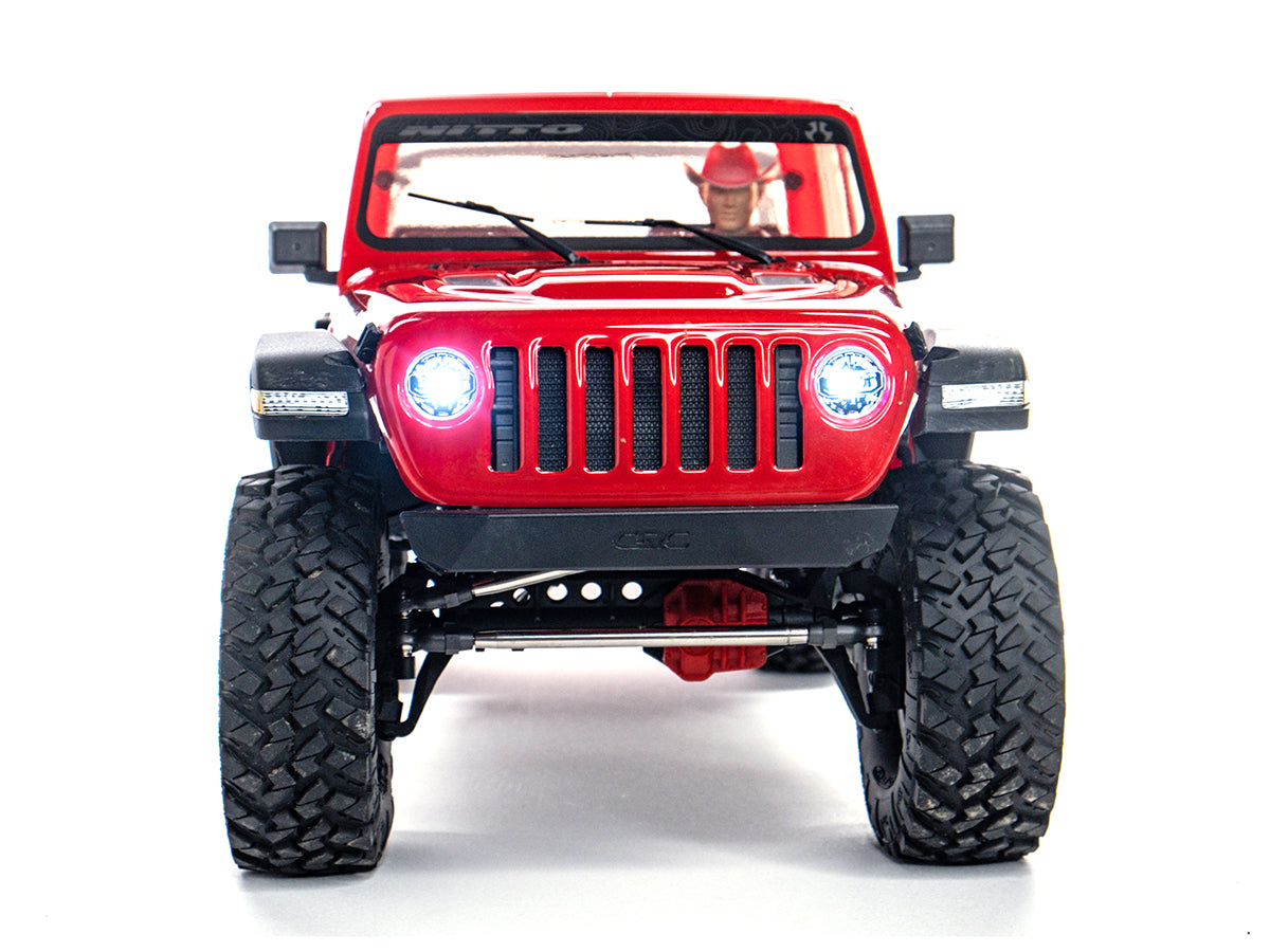 1/10 SCX10III Jeep JT Gladiator with Portals RTR, Red