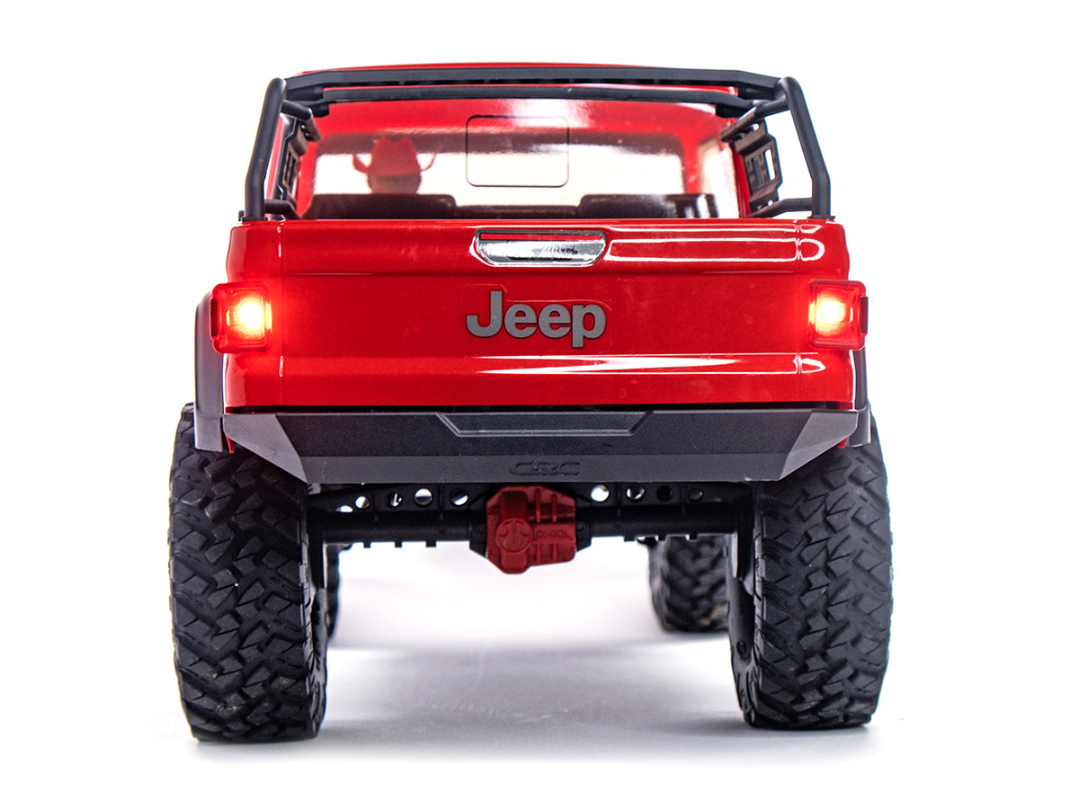 1/10 SCX10III Jeep JT Gladiator with Portals RTR, Red