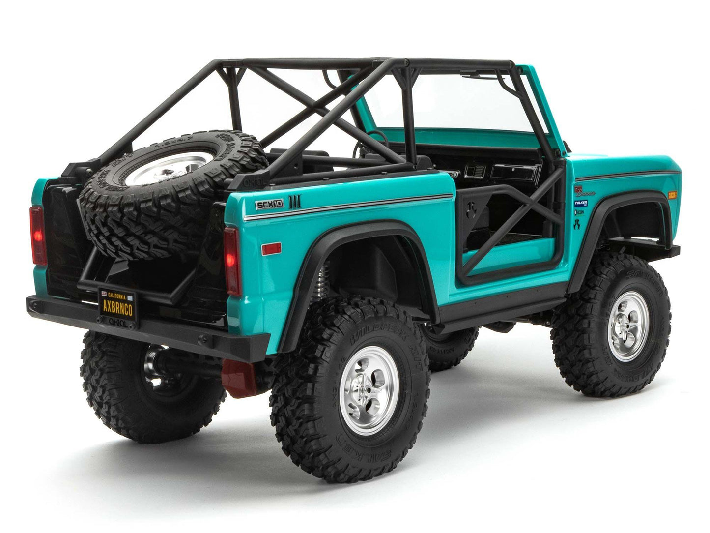 1/10 SCX10III Early Ford Bronco 4WD RTR, Teal