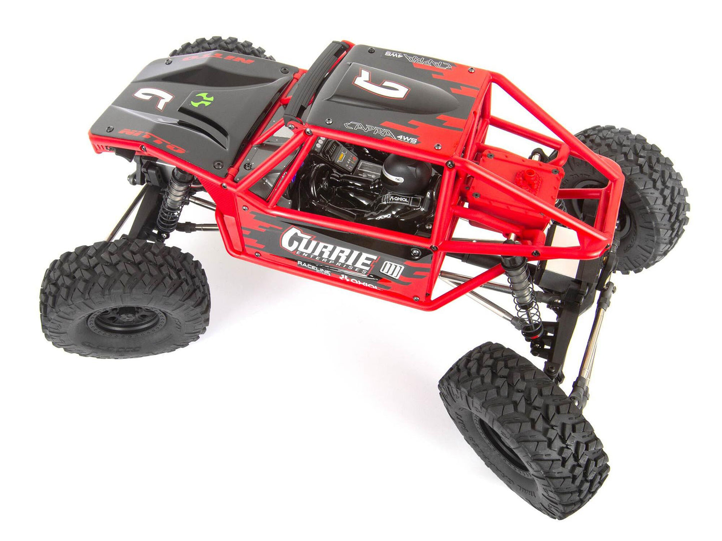 1/10 Axial Capra 1.9 4WS Unlimited Trail Buggy RTR, Red