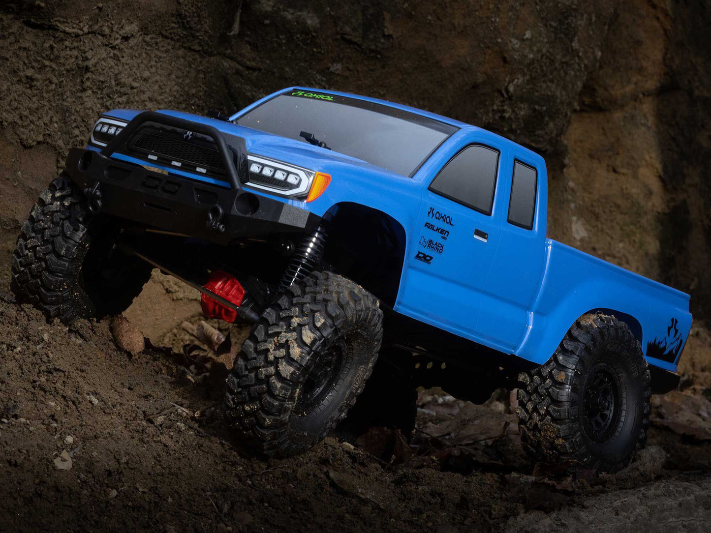 1/10 SCX10 III Base Camp 4WD Rock Crawler Brushed RTR, Blue