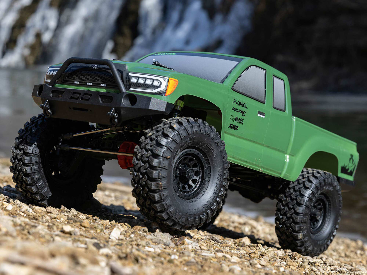 1/10 SCX10 III Base Camp 4WD Rock Crawler Brushed RTR, Green