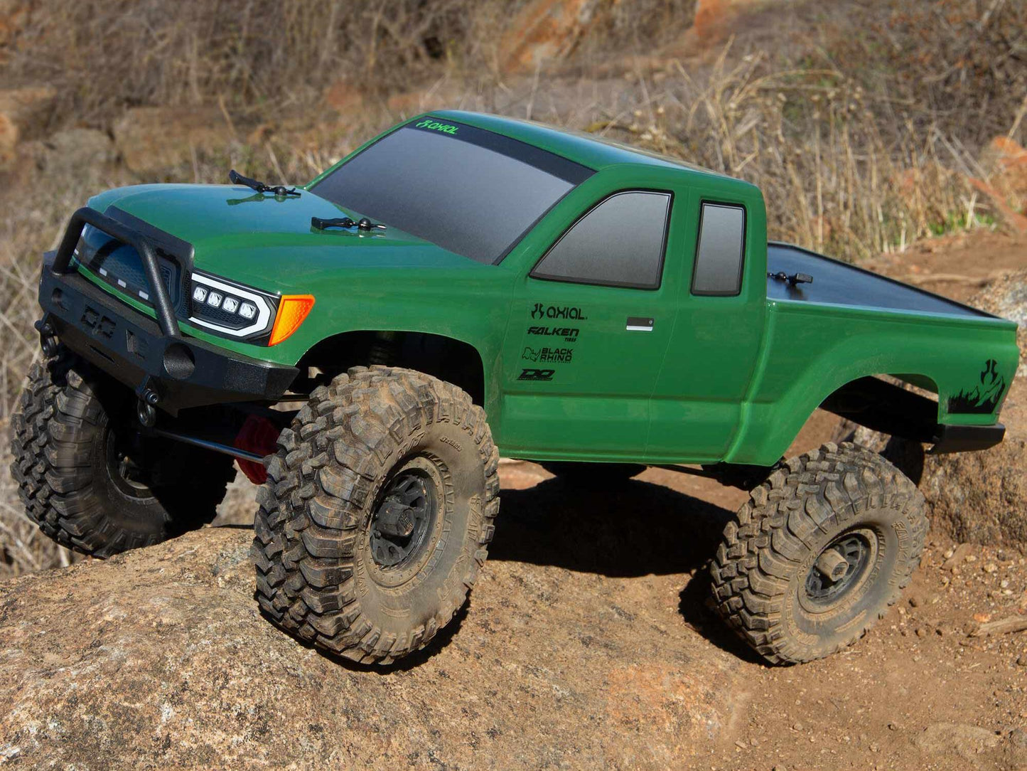 1/10 SCX10 III Base Camp 4WD Rock Crawler Brushed RTR, Green