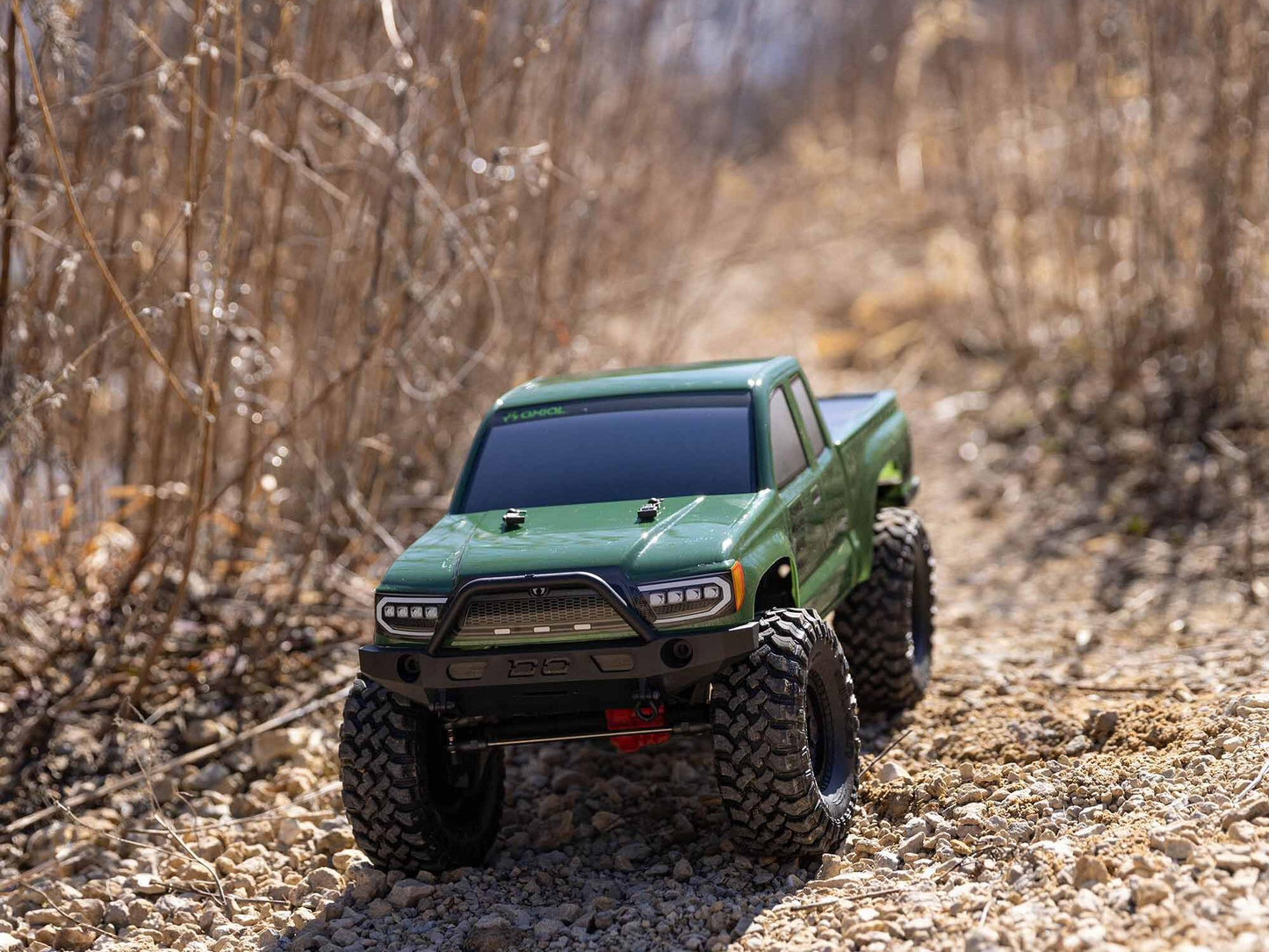 1/10 SCX10 III Base Camp 4WD Rock Crawler Brushed RTR, Green