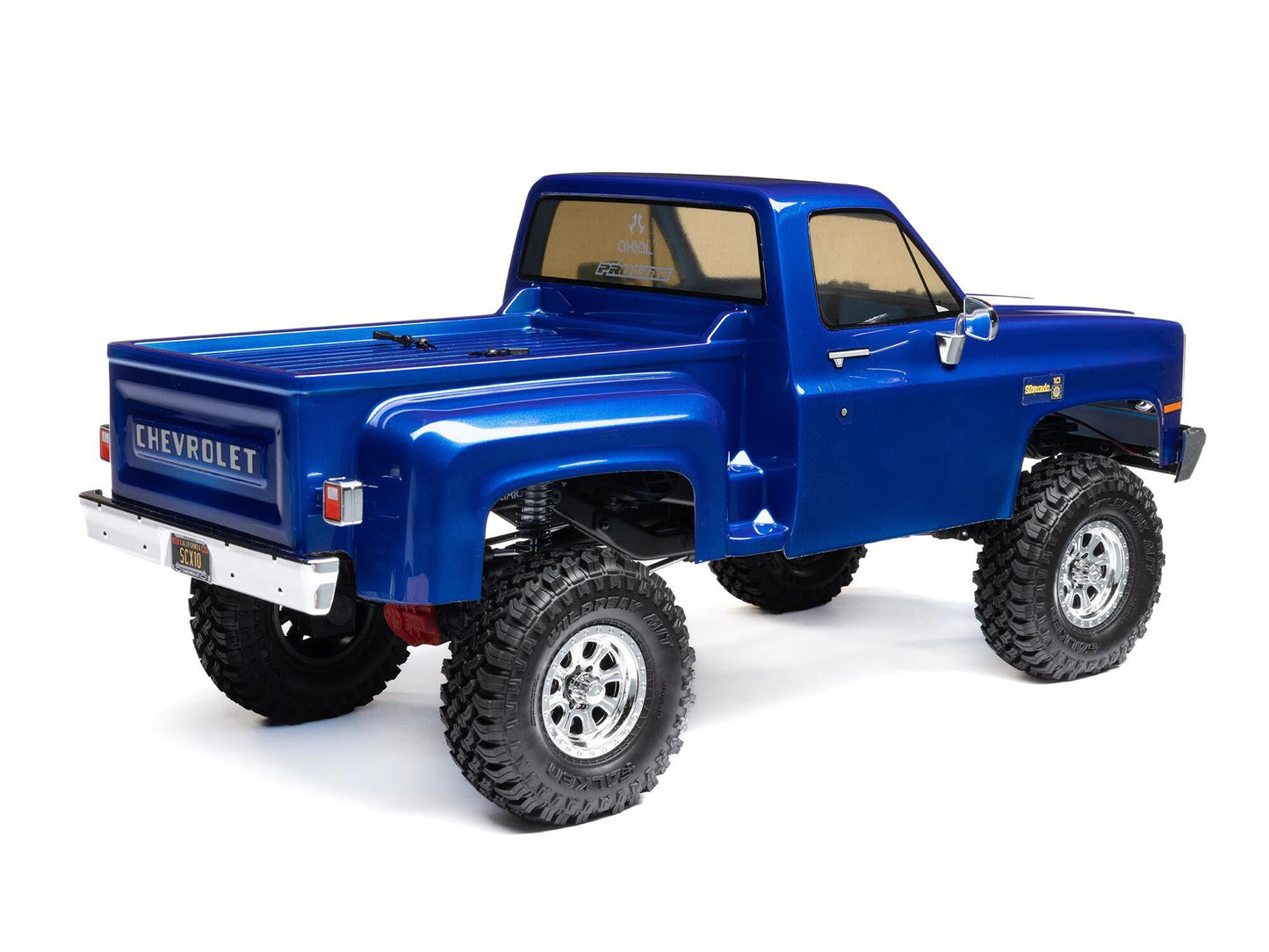 1/10 SCX10 III Base Camp 1982 Chevy K10 4X4 RTR, Blue