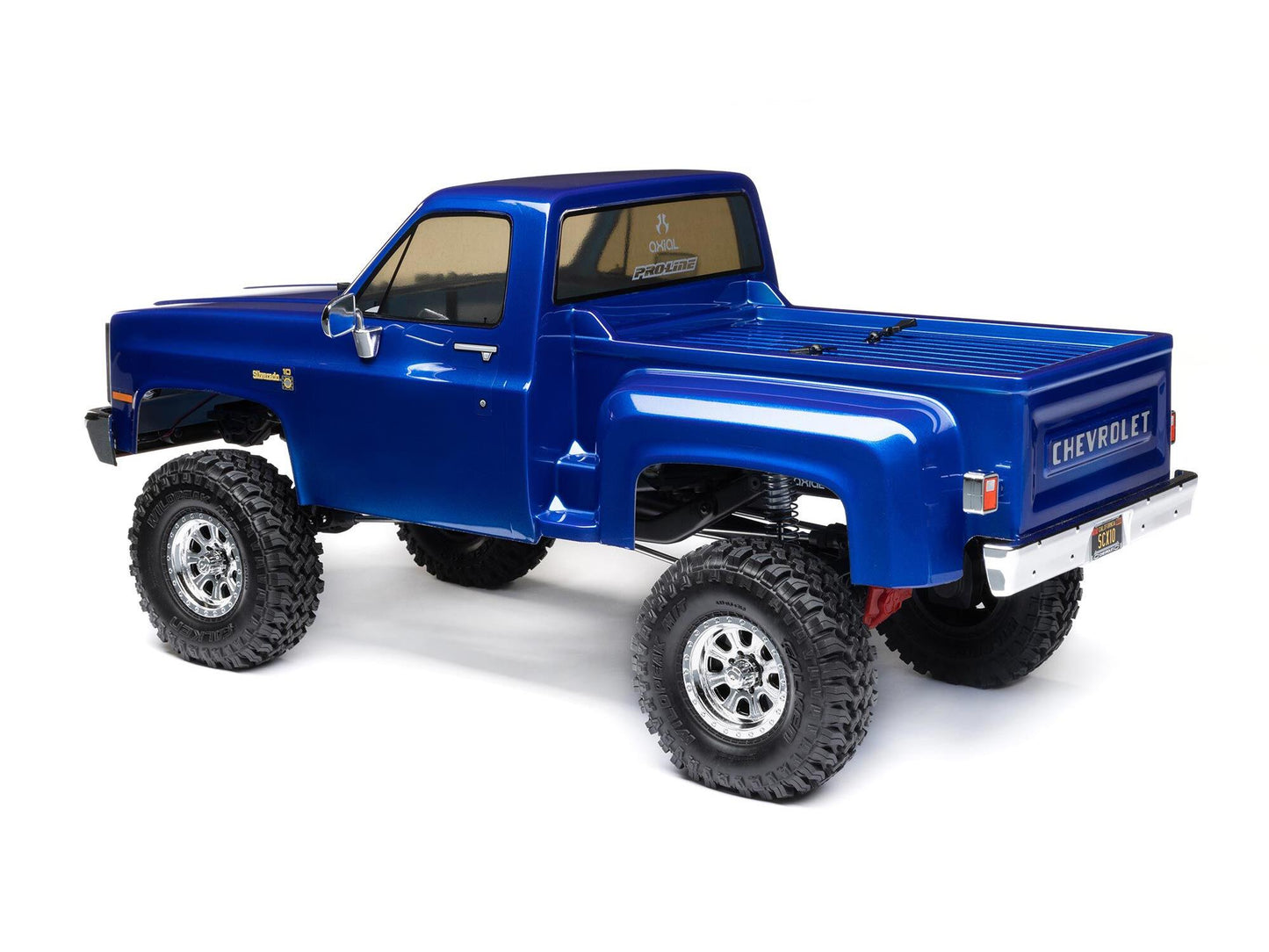 1/10 SCX10 III Base Camp 1982 Chevy K10 4X4 RTR, Blue