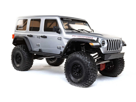 1/6 SCX6 Jeep JLU Wrangler 4WD Rock Crawler RTR: Silver