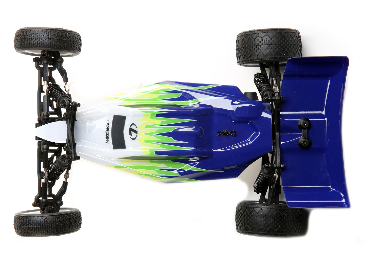 Mini-B: 1/16th 2wd Buggy Blue/White