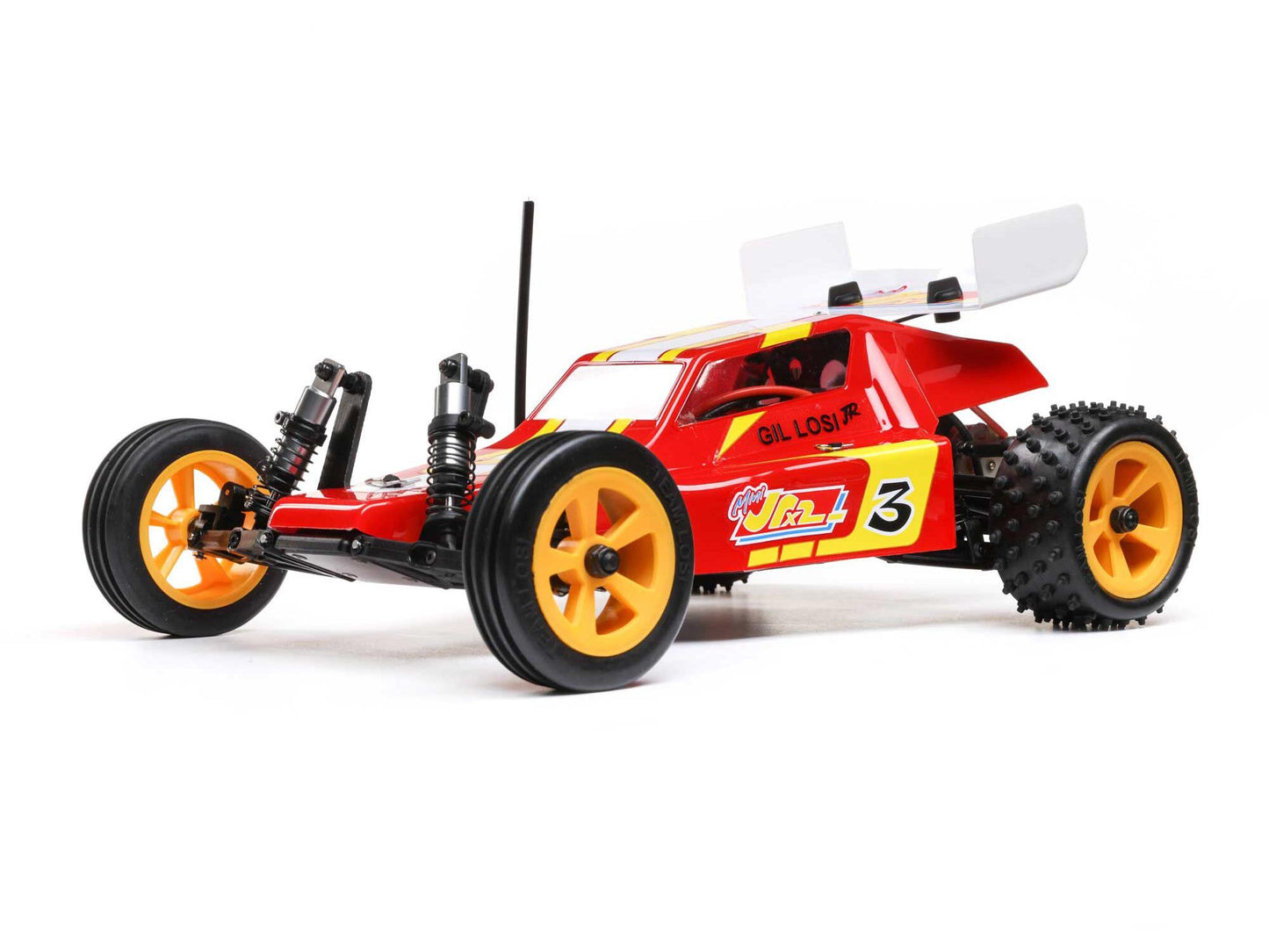 1/16 Mini JRX2 Brushed 2WD Buggy RTR, Red