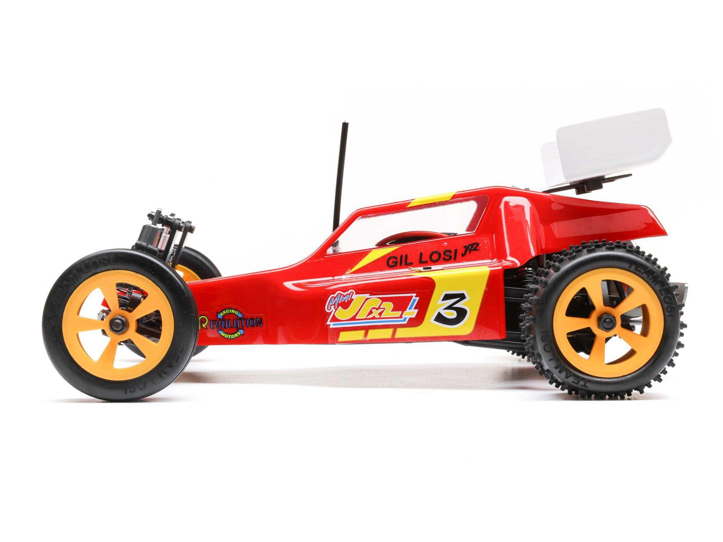 1/16 Mini JRX2 Brushed 2WD Buggy RTR, Red