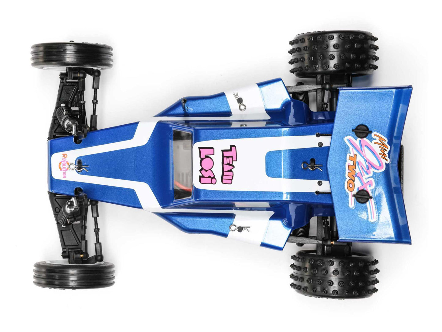 1/16 Mini JRX2 Brushed 2WD Buggy RTR, Blue