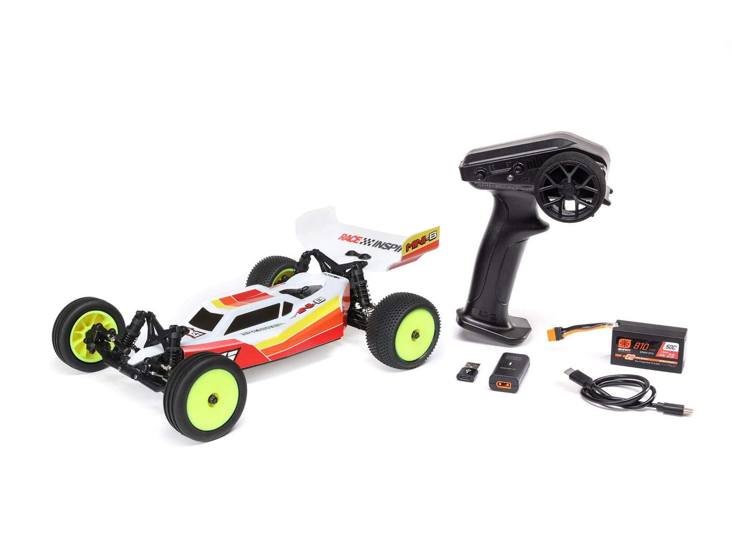 1/16 Mini-B 2WD Buggy Brushless RTR, Red