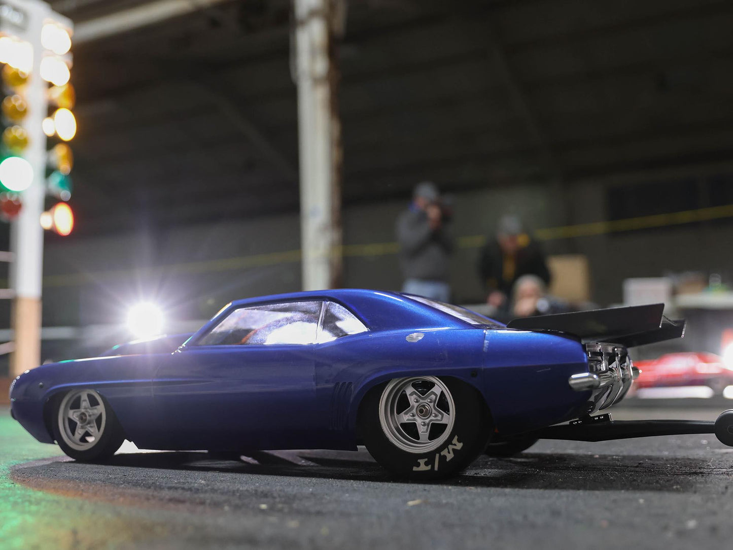 69 Camaro 22S Drag Car, BL RTR, Blue: 1/10 2WD