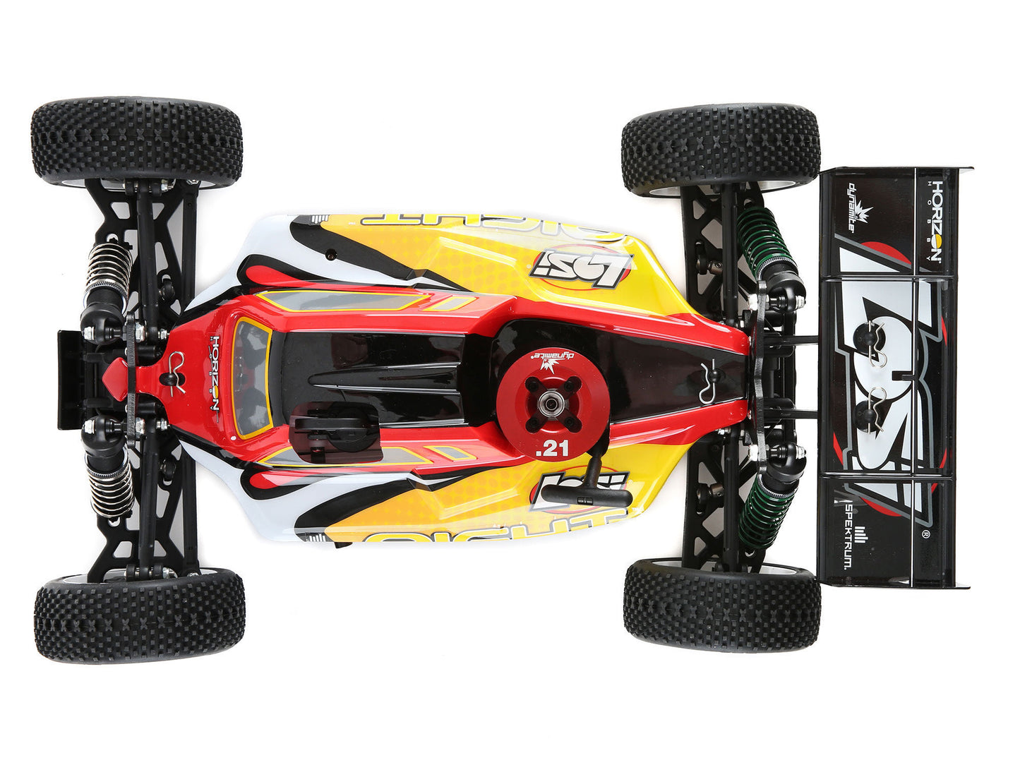 1/8 8IGHT 4WD Nitro Buggy RTR, Red/Yellow