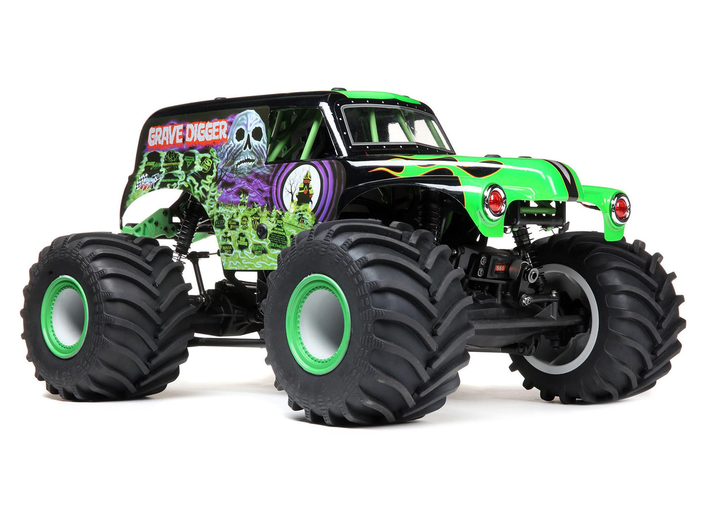 Grave Digger 4WD Solid Axle Monster Truck RTR