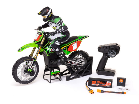 1/4 Losi Promoto-MX Motorcycle RTR with Battery and Charger, Pro