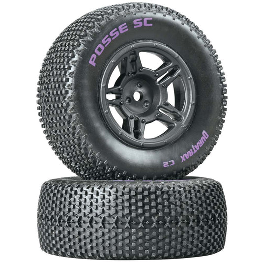 Posse SC Tire C2 Mntd Blk Slash Blitz SCRT10 (2)