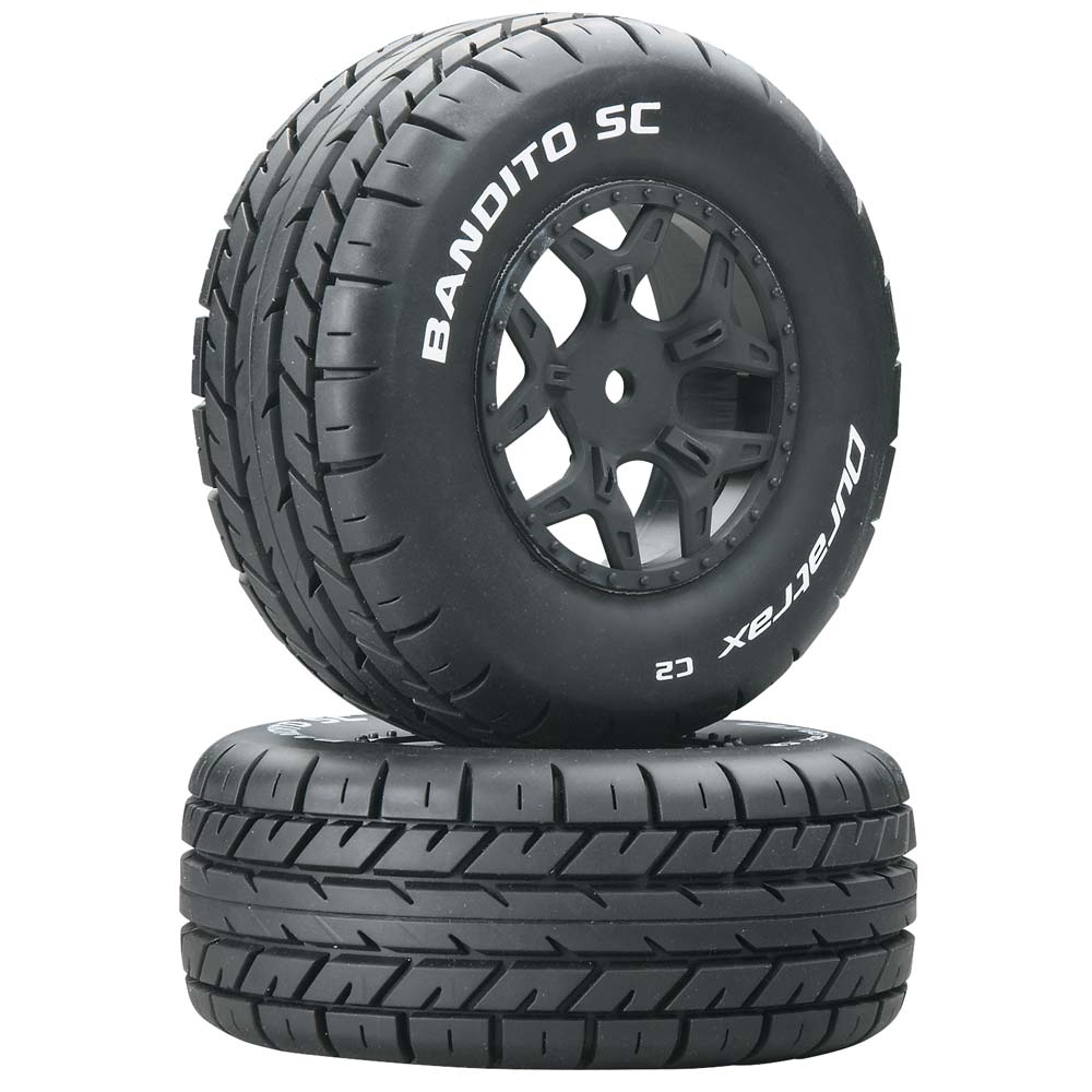 Bandito SC Tire C2 Mounted Losi Ten SCTE 4x4 (2)