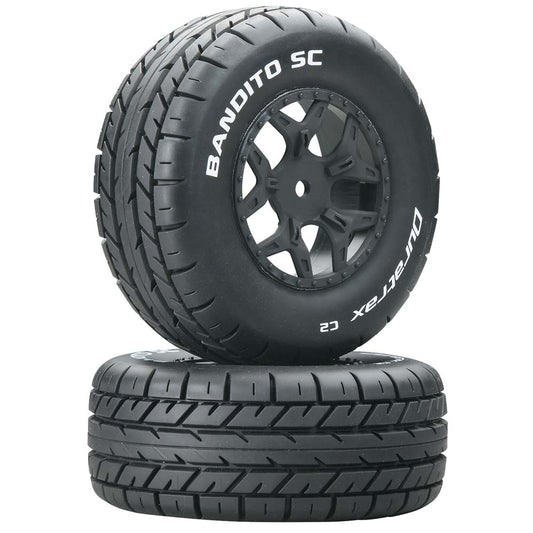 Bandito SC Tire C2 Mounted Losi Ten SCTE 4x4 (2)