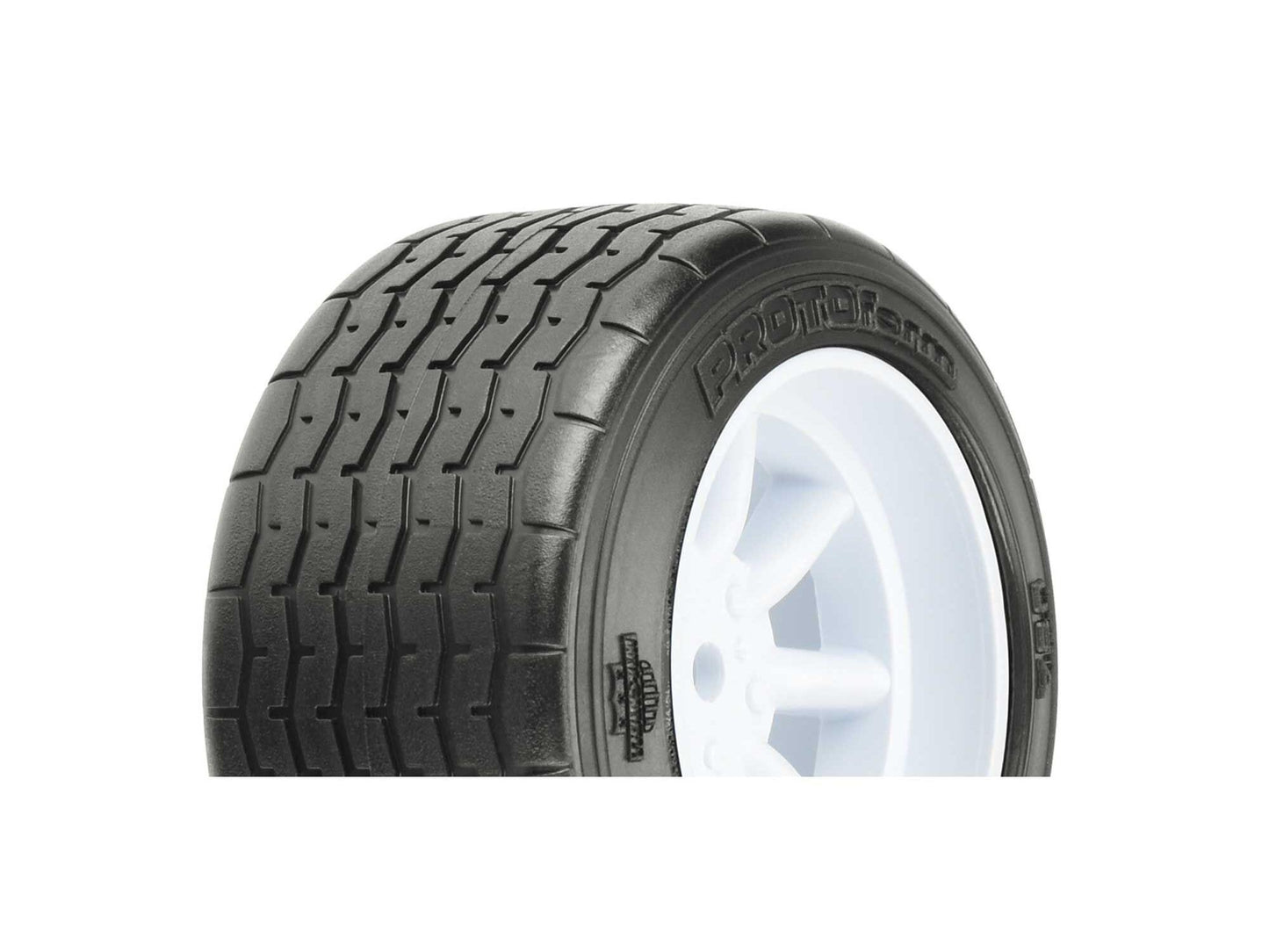 1/10 PROTOform VTA Rear 31mm VTA  tyres Mounted 12mm White Wh