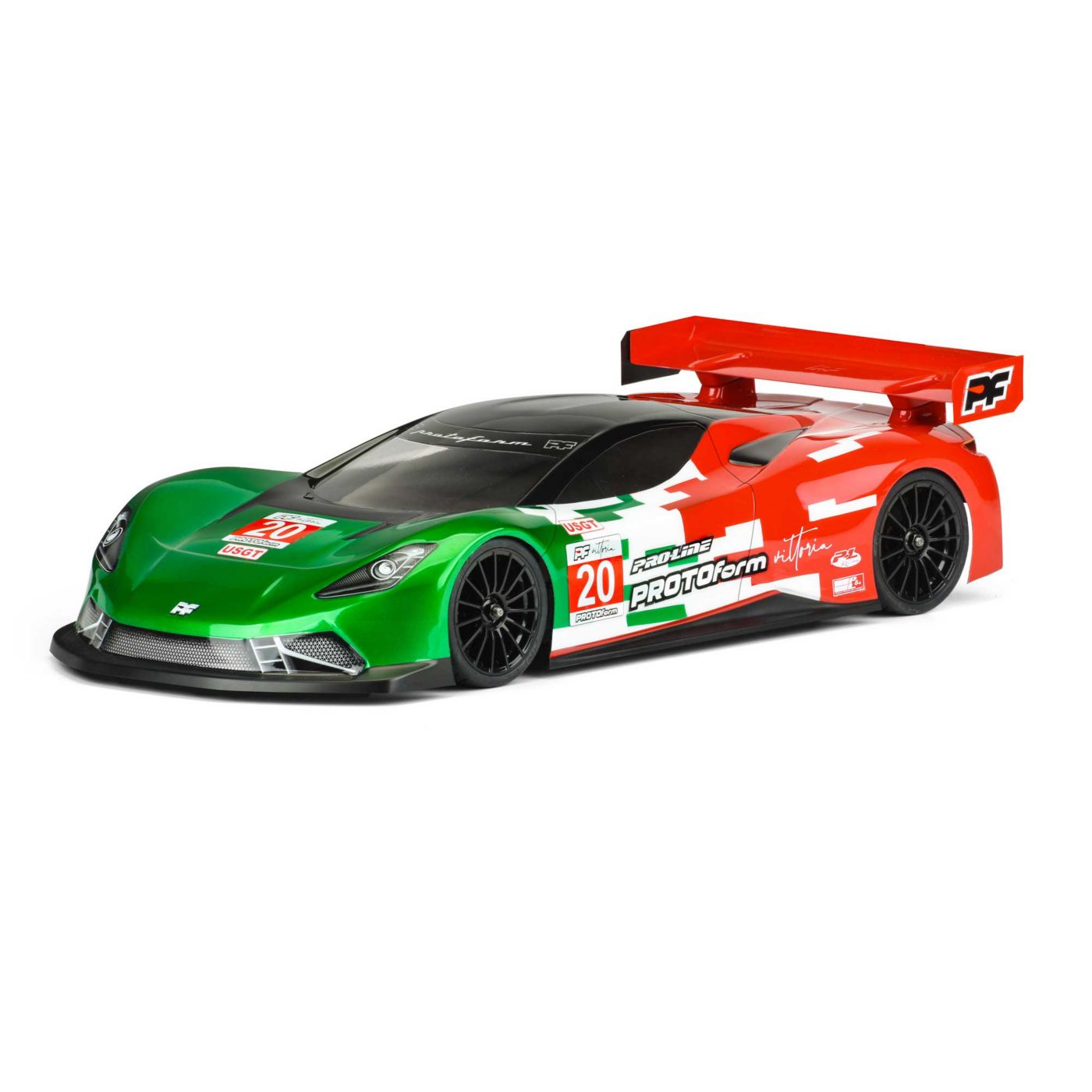 1/10 Vittoria GT Clear Body: 190mm Touring Car