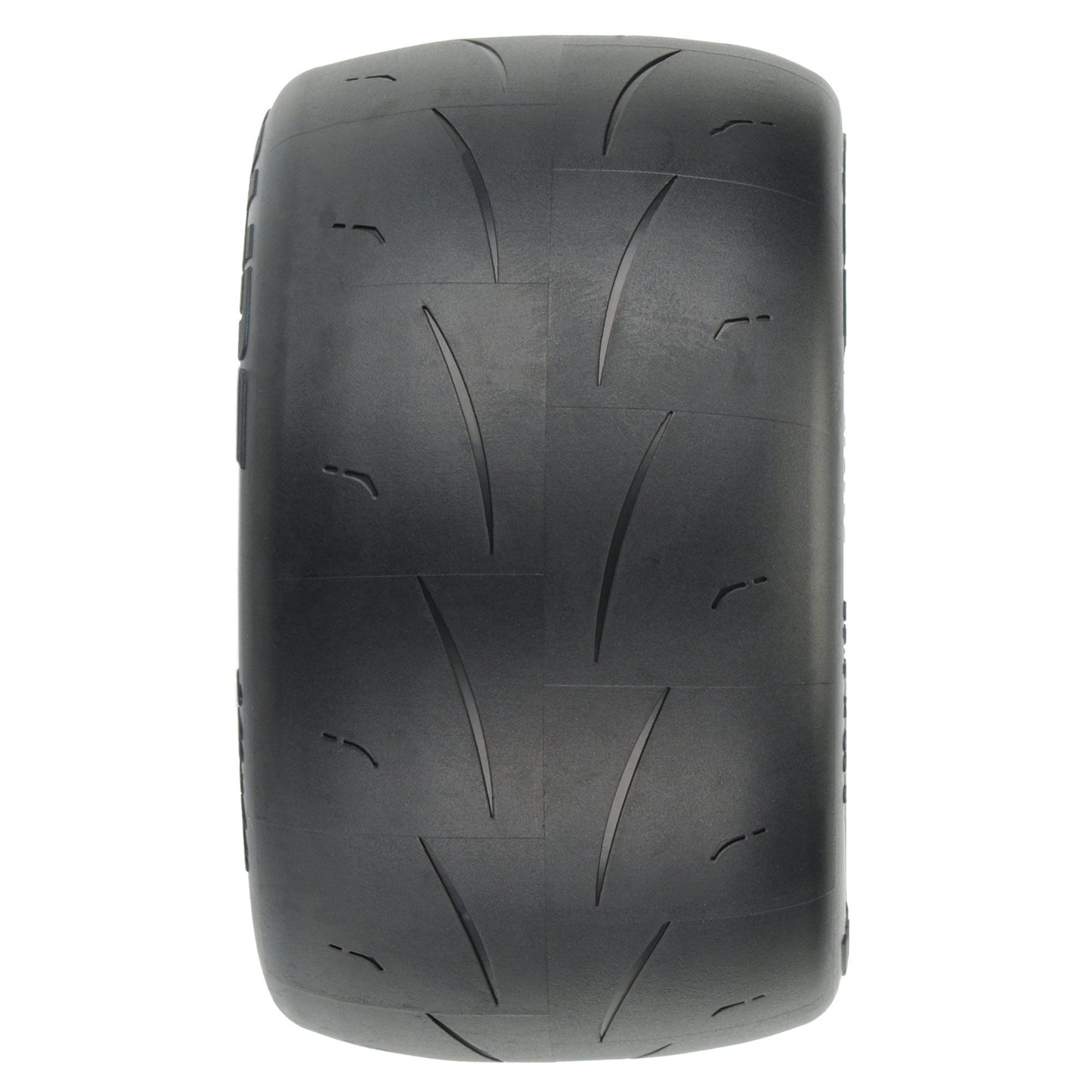1/10 Prime Front/Rear 2.8" Street MT  tyres Mounted 12mm Blk
