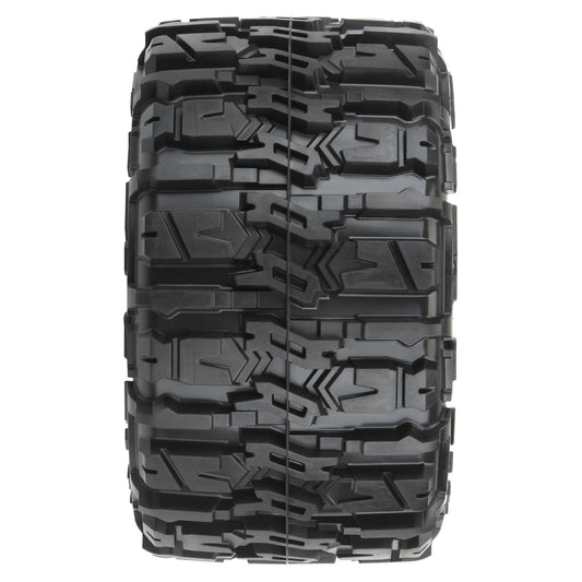 1/10 Trencher HP BELTED F/R 2.8" MT  tyres Mounted 12mm Blk R