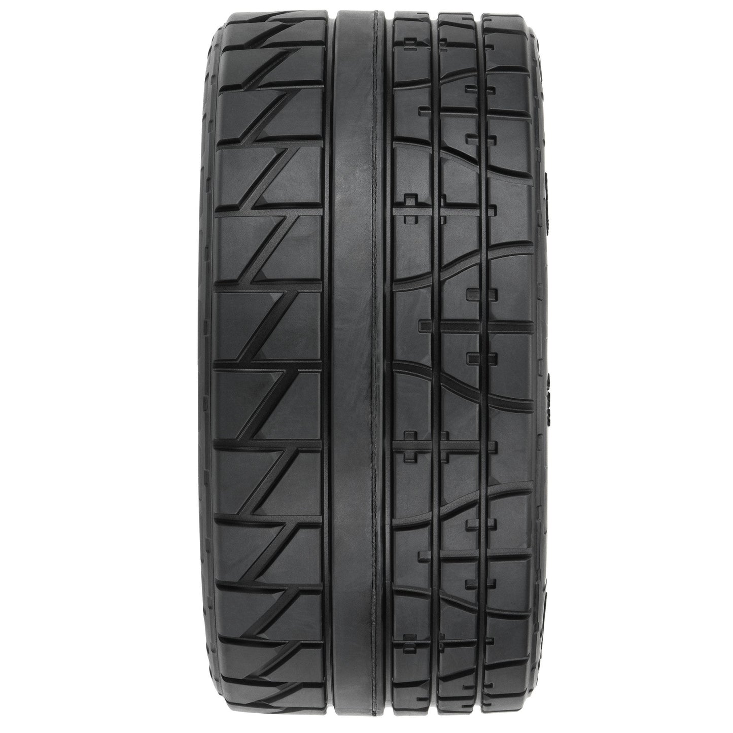 1/6 Menace HP BELTED Fr/Rr 5.7" MT  tyres Mounted 24mm Blk Ra