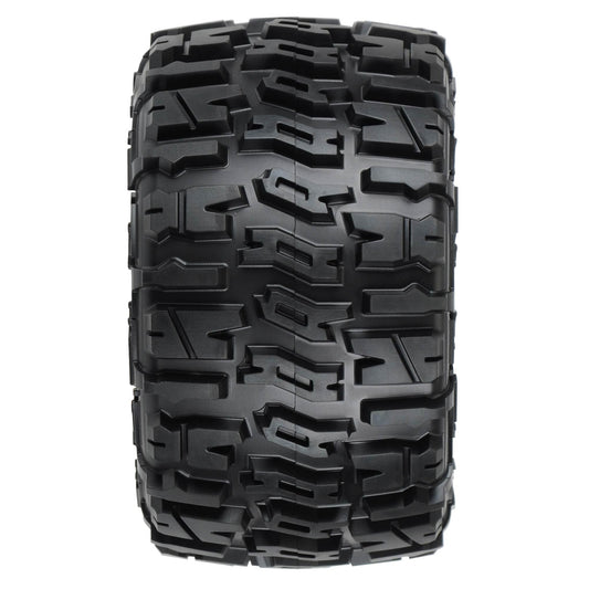 1/10 Trencher Front/Rear 2.8" MT  tyres Mounted 12mm Blk Raid