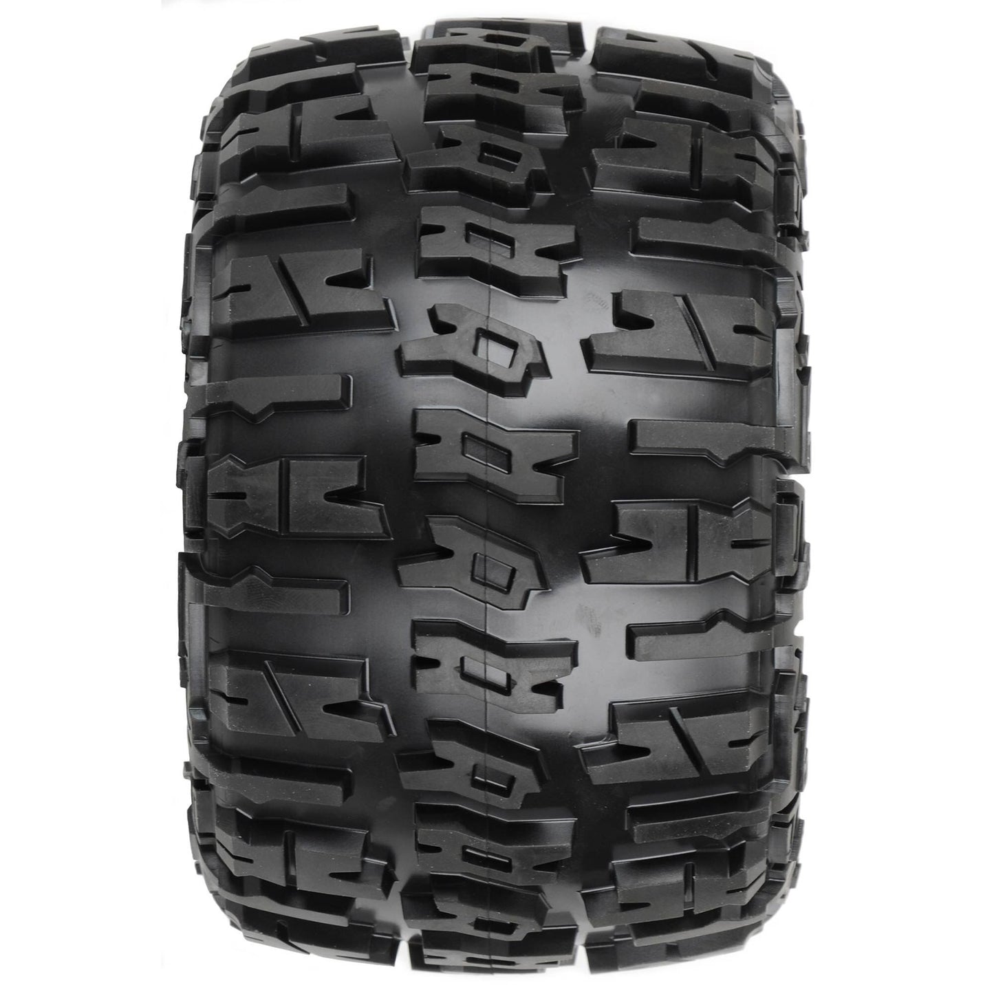 1/8 Trencher X F/R 3.8" MT  tyres Mounted 17mm Blk Raid (2)