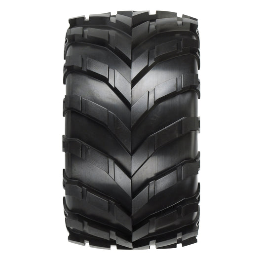 1/10 Masher Front/Rear 2.8" MT  tyres Mounted 12mm Blk Raid (