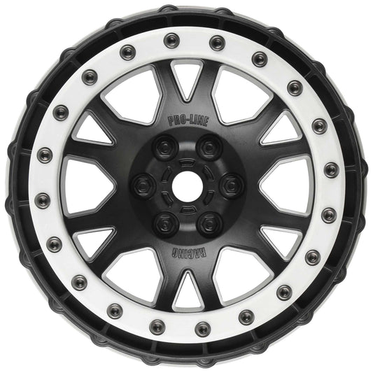 1/5 Impulse Pro-Loc Front/Rear 24mm X-MAXX Wheels (2) Black/