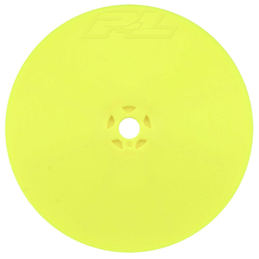 1/10 Velocity 4WD Front 2.2" 12mm Buggy Wheels (2) Yellow: A