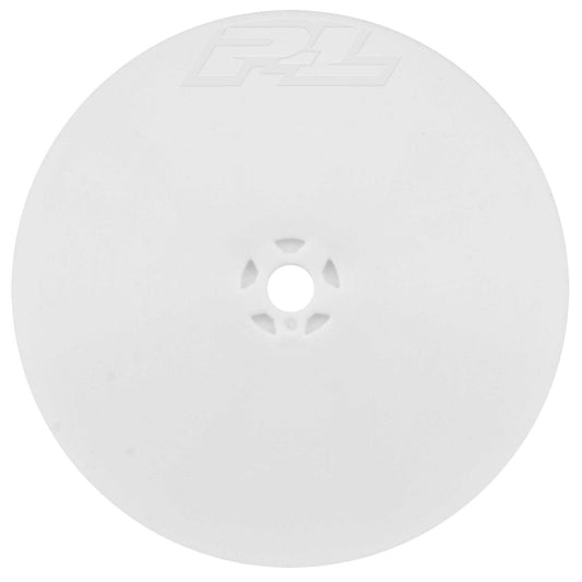 1/10 Velocity 4WD Front 2.2" 12mm Buggy Wheels (2) White: AE