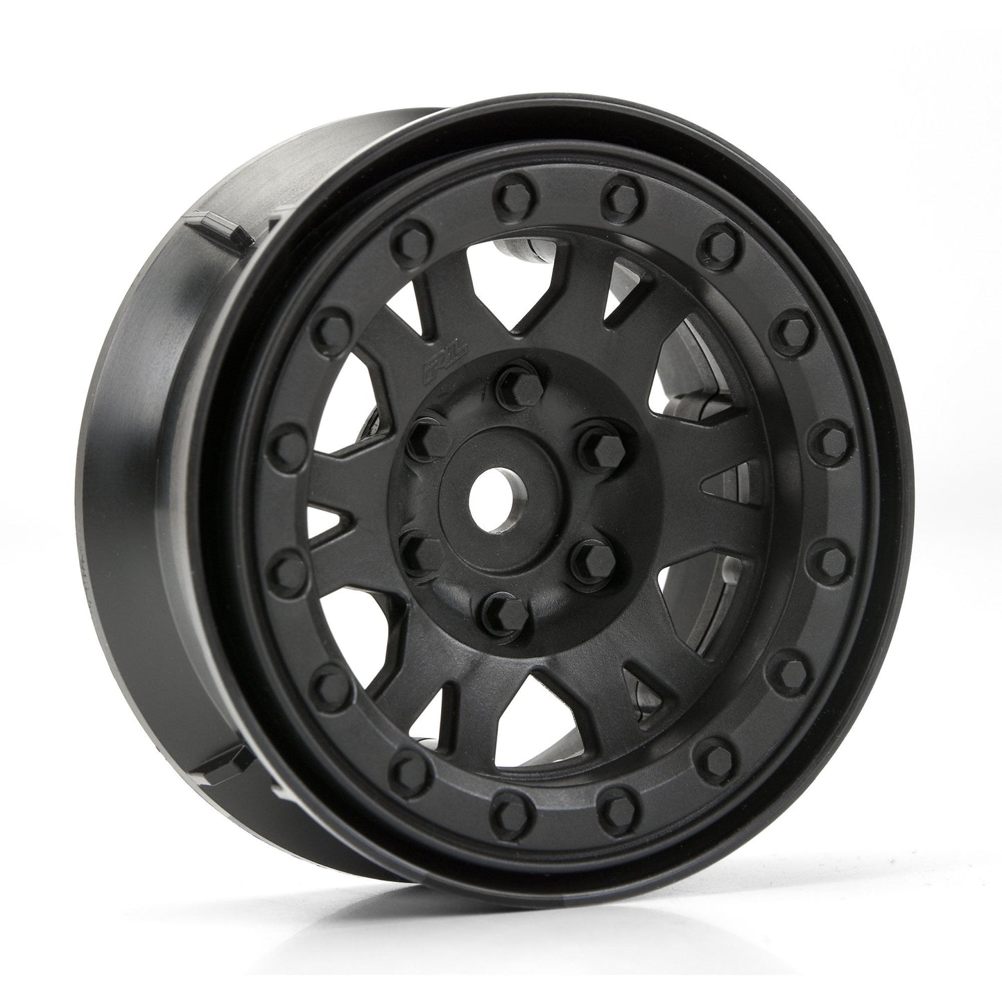 1/10 Impulse Front/Rear 1.9" 12mm Rock Crawler Wheels (2) Bl